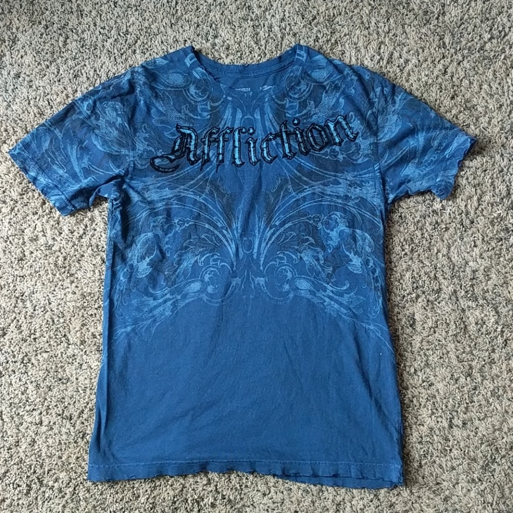 Medium Blue Affliction Shirt